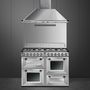 Voir la diapositive 3 : SMEG Piano de cuisson gaz TR4110X-1