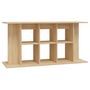 Voir la diapositive 2 : VIDAXL Support d aquarium chêne sonoma 120x40x60cm bois d ingénierie