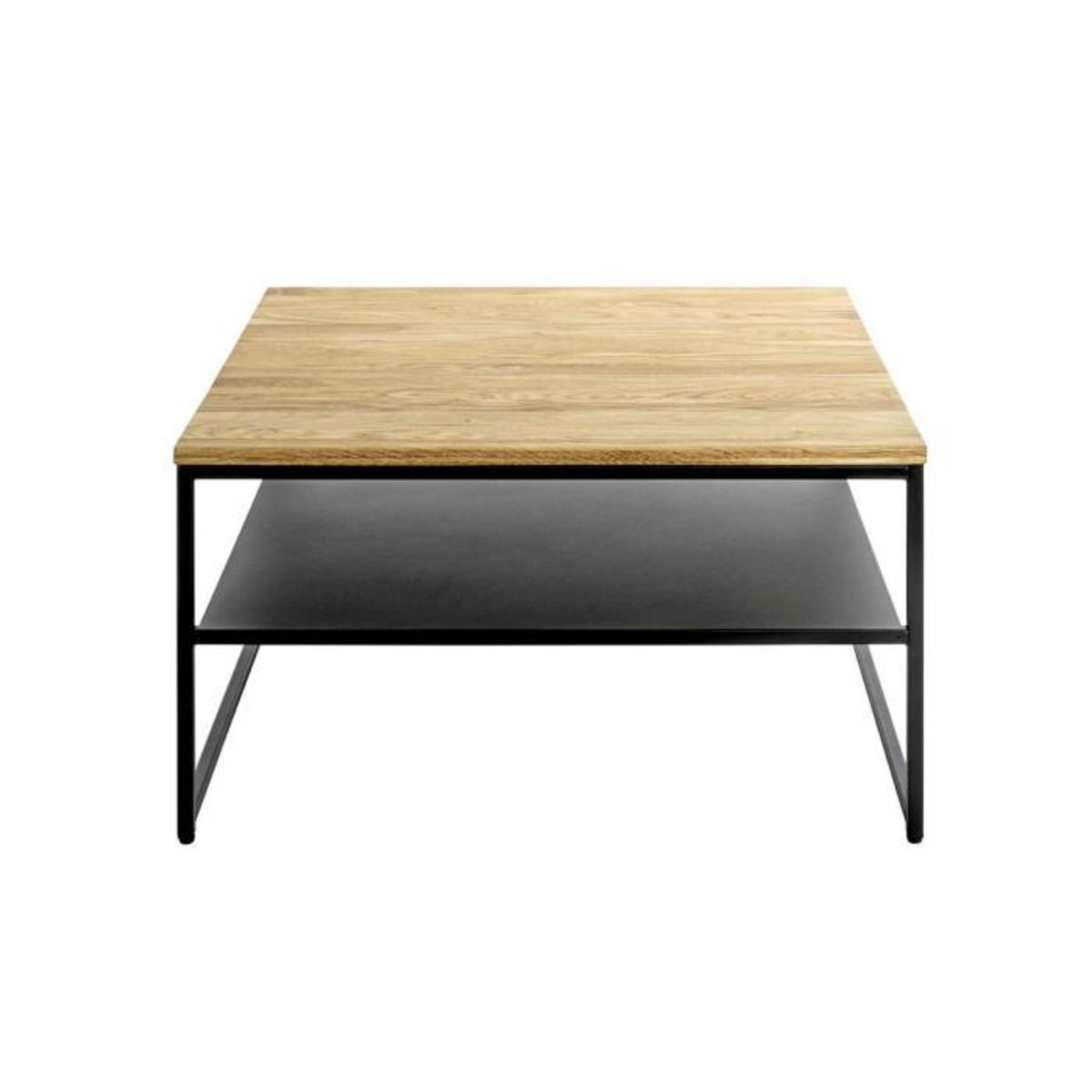 Paris Prix Table Basse Design  Pika  70cm Chêne & Noir