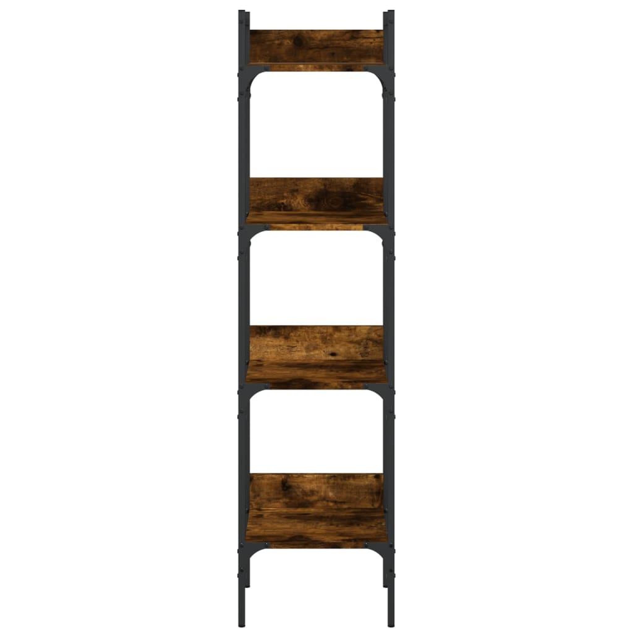 Voir la diapositive 5 : VIDAXL Bibliotheque a 4 niveaux chene 35x30x138,5 cm bois d'ingenierie
