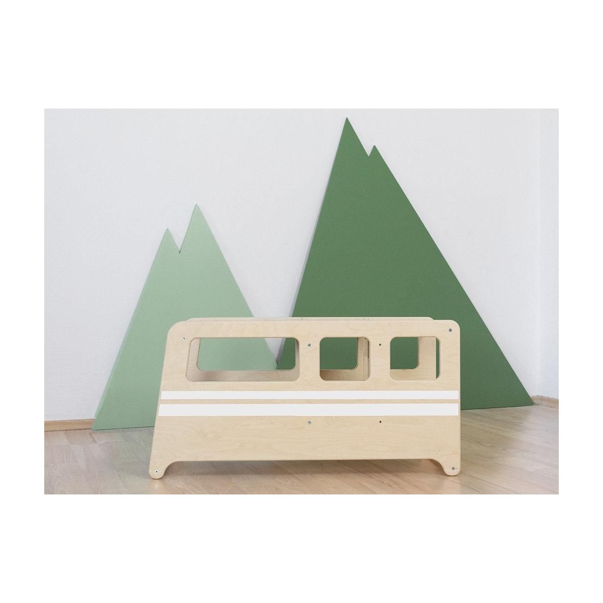 BENLEMI Tour d'apprentissage BUS 5in1 Blanc sticker