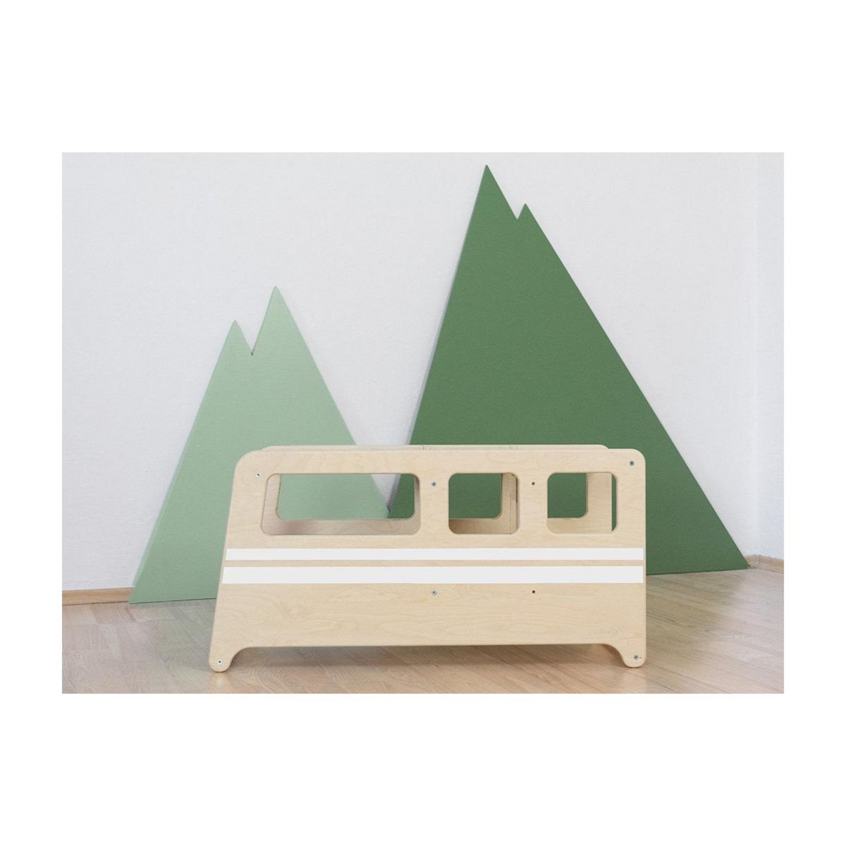 BENLEMI Tour d'apprentissage BUS 5in1 Blanc sticker