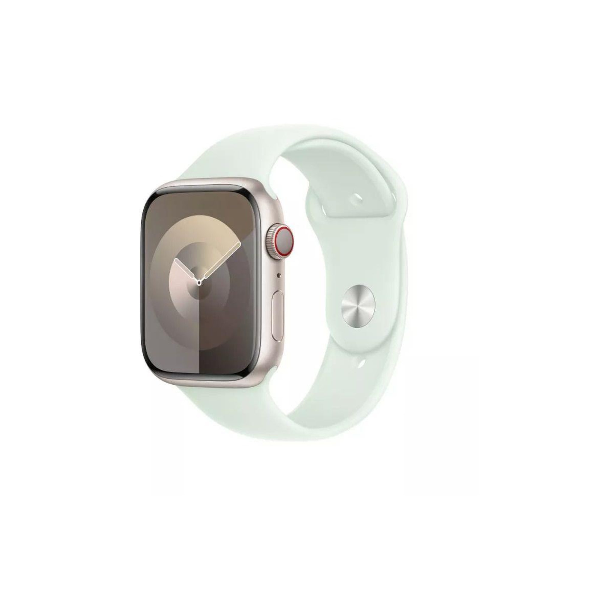 Voir la diapositive 2 : APPLE Bracelet Watch 45mm sport menthe douce S/M