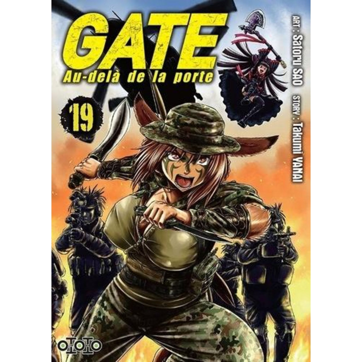 GATE, AU-DELA DE LA PORTE TOME 19 , Yanai Takumi