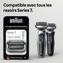Voir la diapositive 2 : BRAUN Tête de rasoir tete de rasage S7
