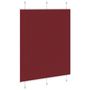 Voir la diapositive 4 : VIDAXL Store plisse rouge bordeaux 105x150 cm largeur du tissu 104,4cm