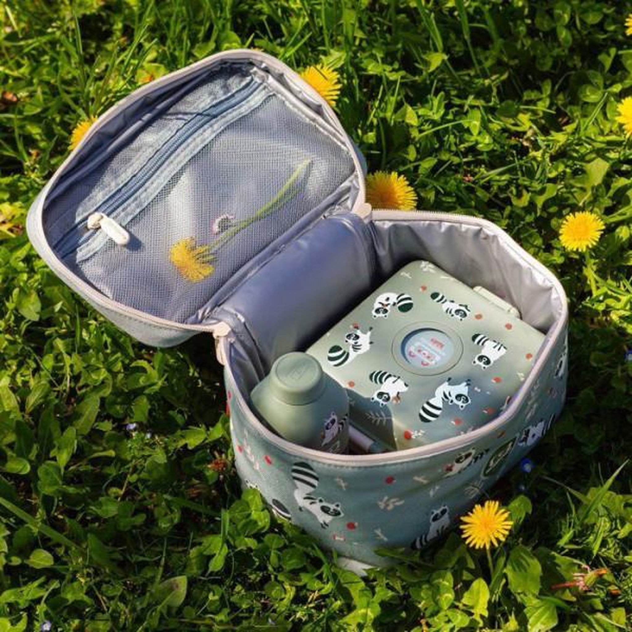 Voir la diapositive 4 : monbento Sac repas isotherme - MONBENTO - Glaciere enfant Frosty 5L Raccoon