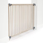 Voir la diapositive 3 : WEBABY Barrière de sécurité bébé extensible en bois LOKEE