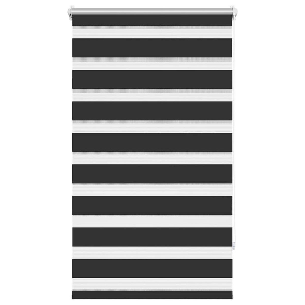 VIDAXL Store enrouleur tamisant 90 x 150 cm noir