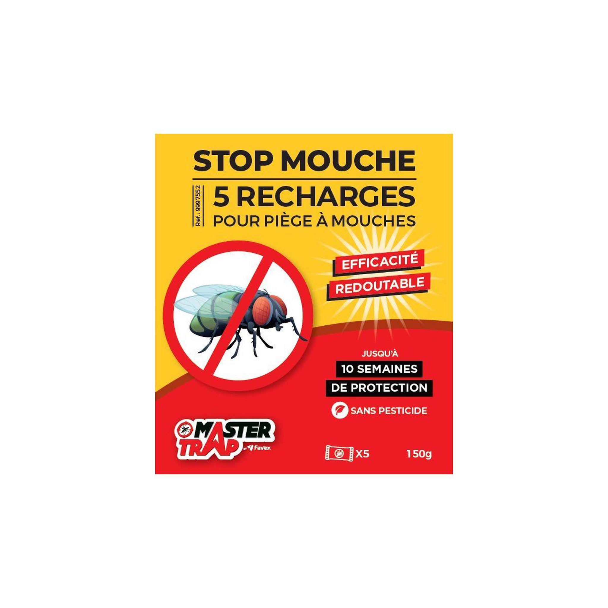 Voir la diapositive 3 : MASTER TRAP Tueurs insectes stop mouches x5