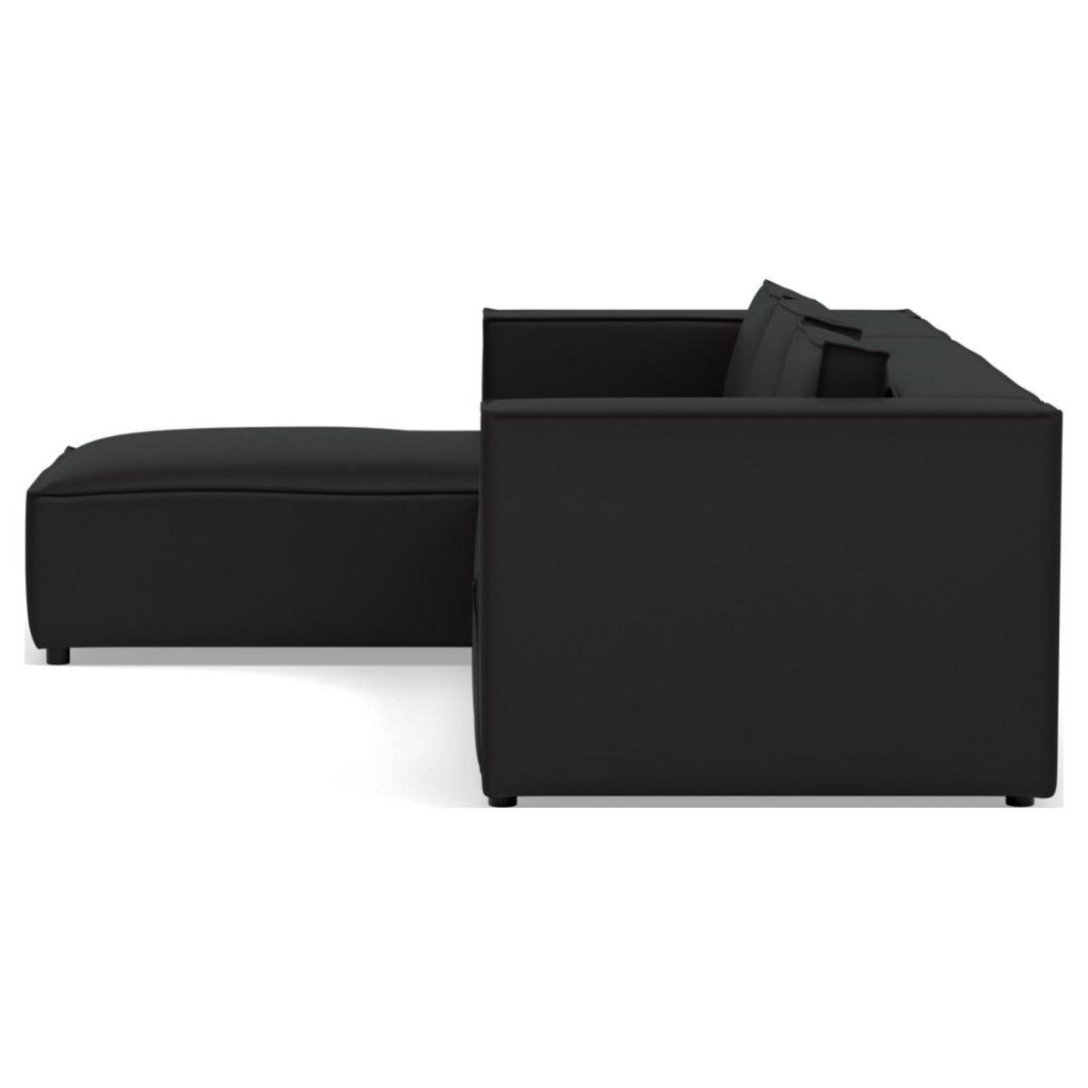 LISA DESIGN Stella - canapé d'angle gauche 4 places en simili