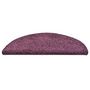 Voir la diapositive 5 : VIDAXL Tapis de marches d'escalier 15 pcs Violet fonce 56x17x3 cm