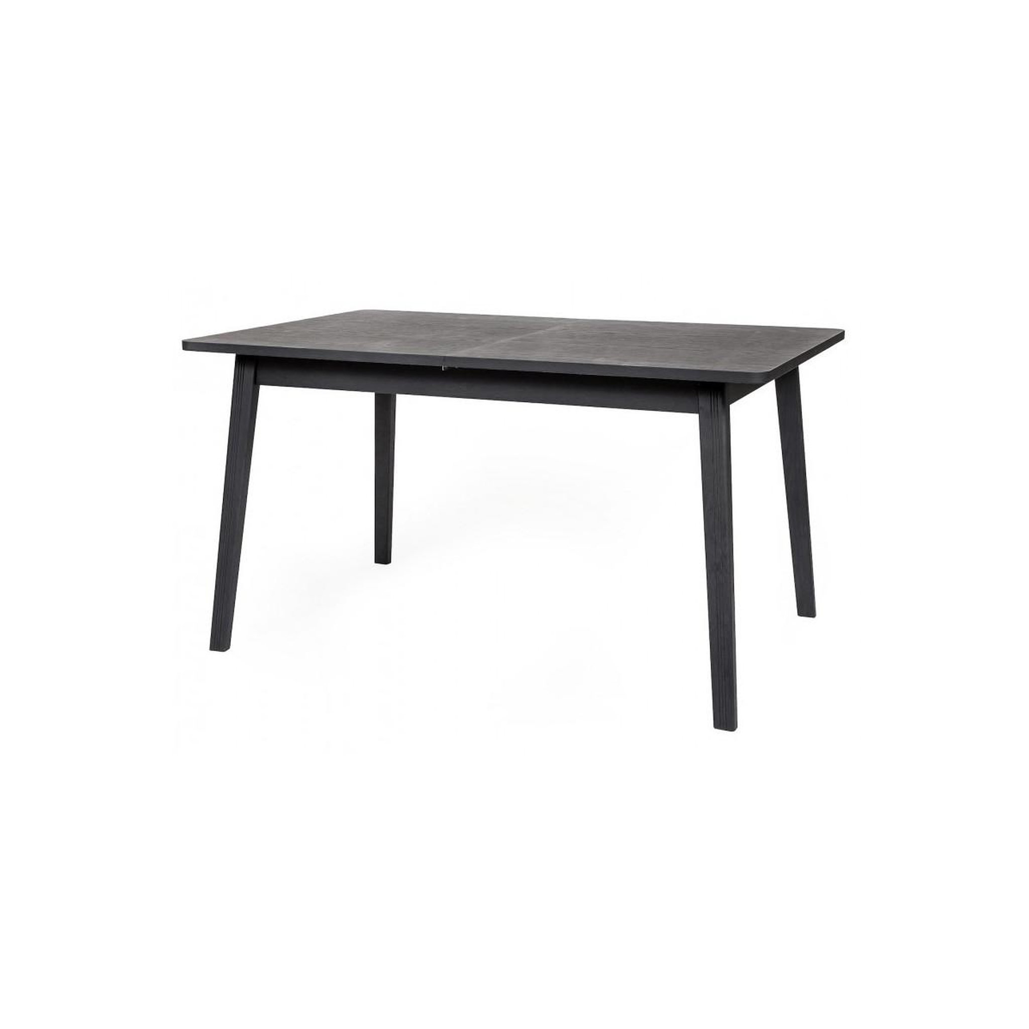 Voir la diapositive 2 : Paris Prix Table à manger extensible  skagen  140-180cm noir