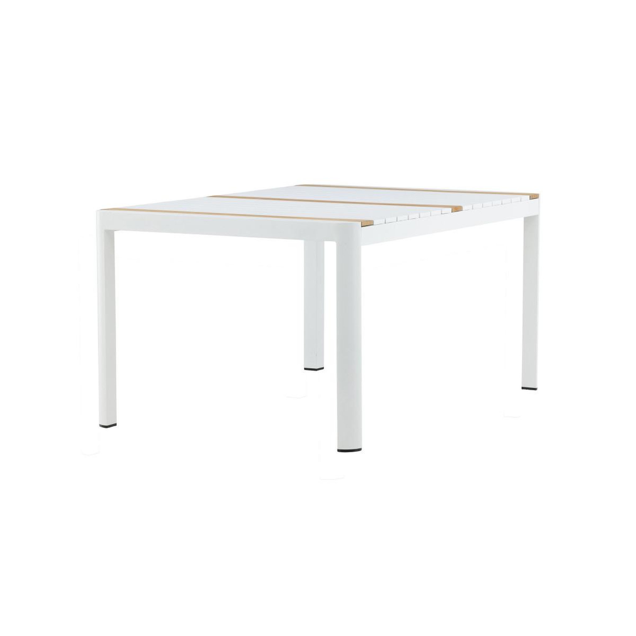 Voir la diapositive 3 : Paris Prix Table de jardin en teck  togo  150cm blanc
