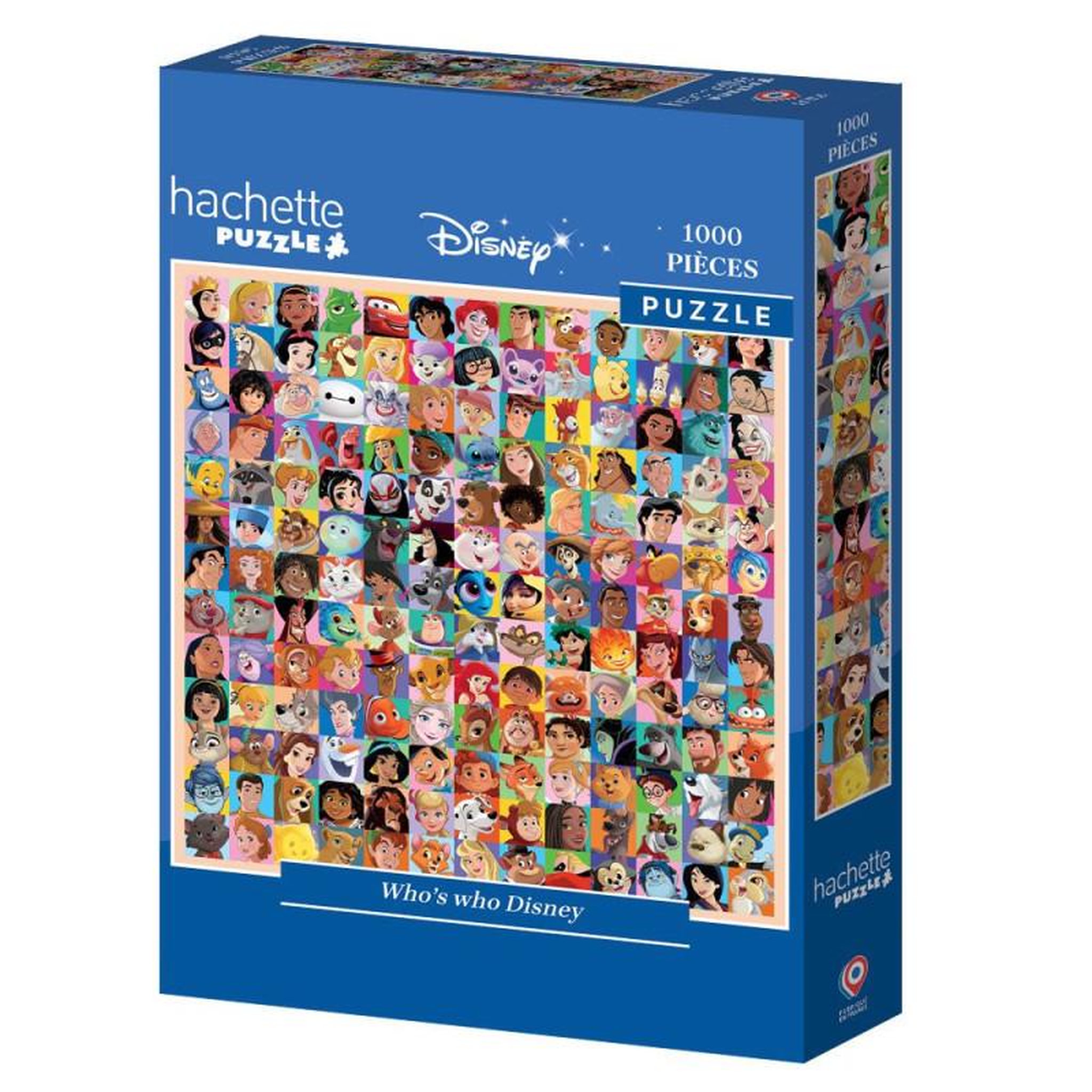 ALIZE Puzzle 1000 pièces Alize Carre Hachette Who s who Disney
