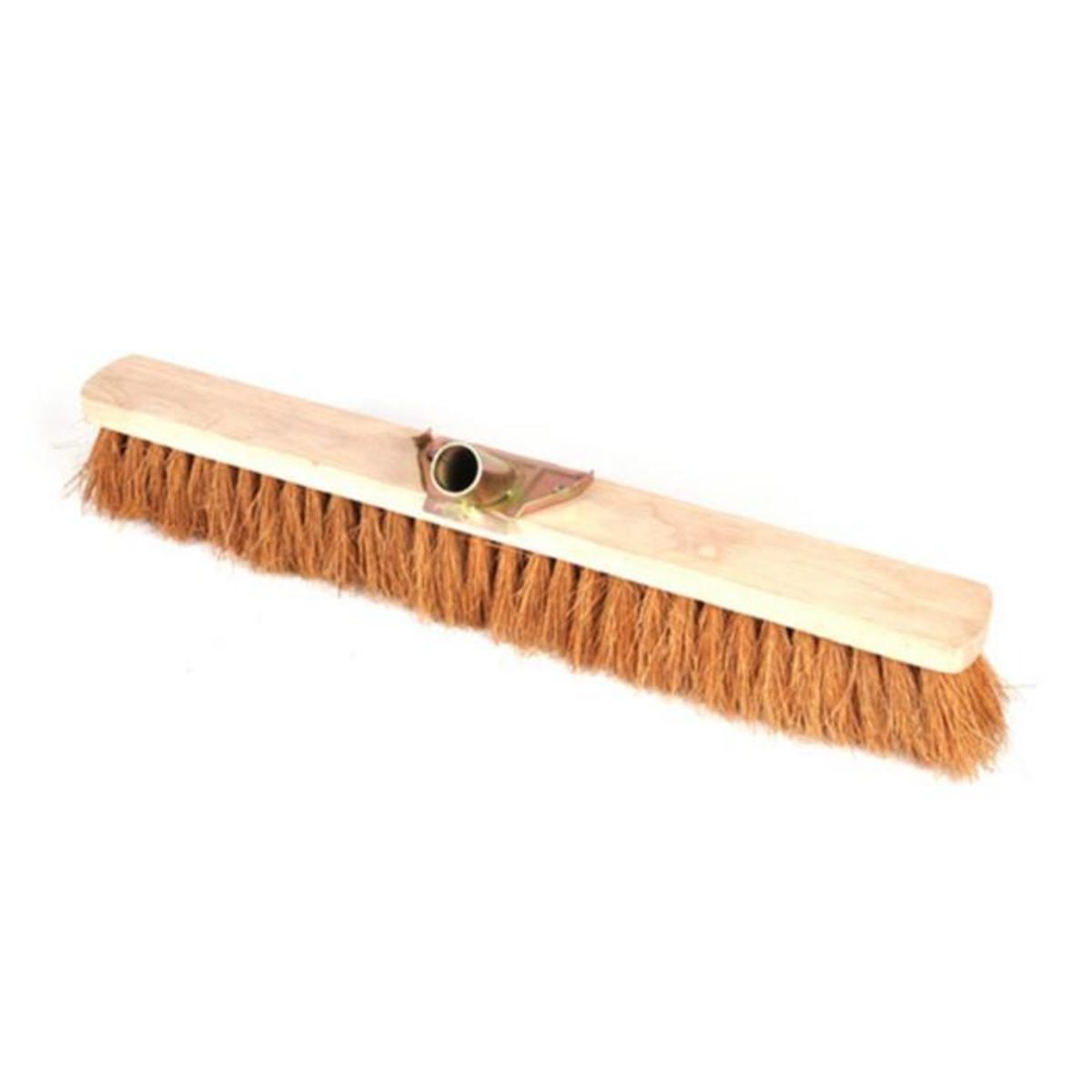 Paris Prix Tête de Balai en Bois  Fibre de Coco  60cm Naturel