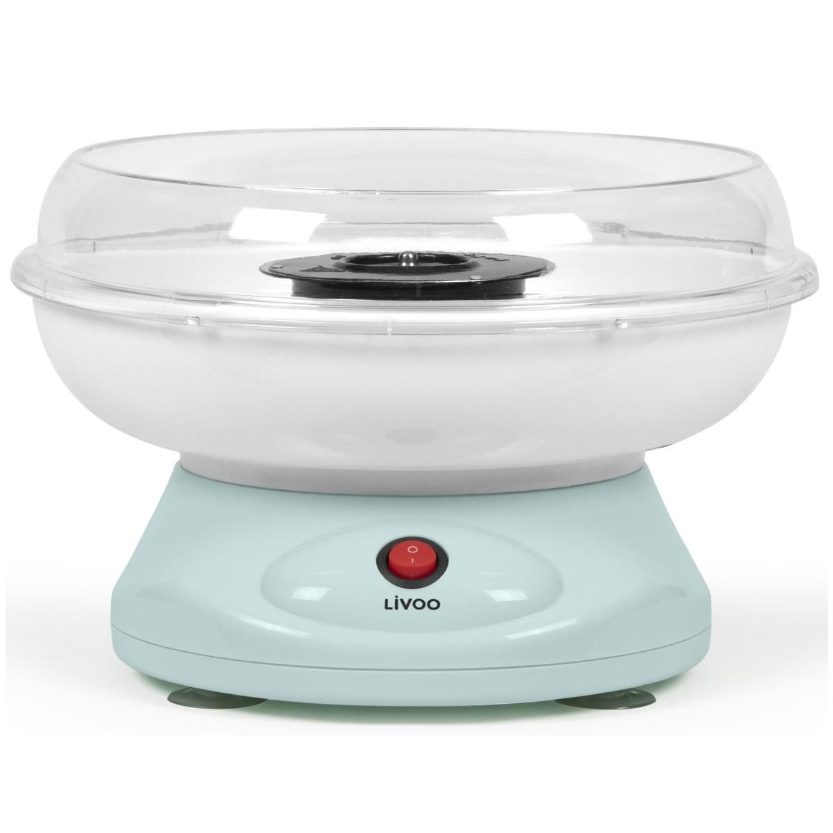 LIVOO Machine à barbe à papa bleu - DOM468