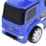 Voir la diapositive 5 : VIDAXL Camion à pédales Mercedes Benz Bleu