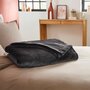 Voir la diapositive 3 : DODO Couverture Polaire Extra Douce Coloris Anthracite