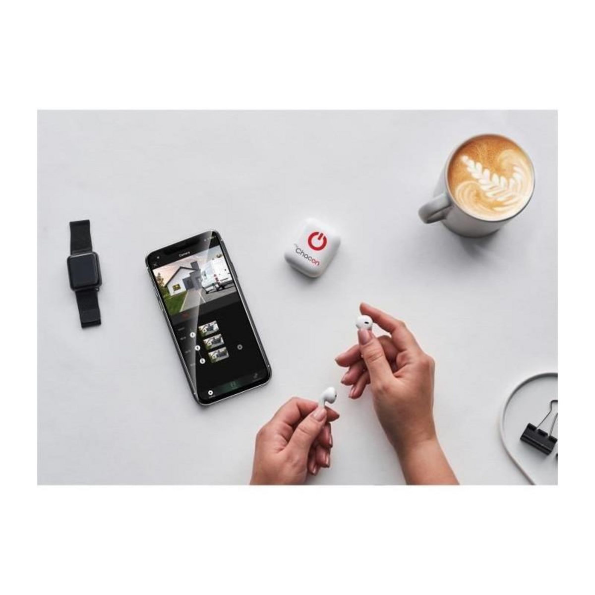 CHACON 2 caméras avec panneau solaire - CHACON - 2-IPCAM-DM02 - Extérieur - WiFi