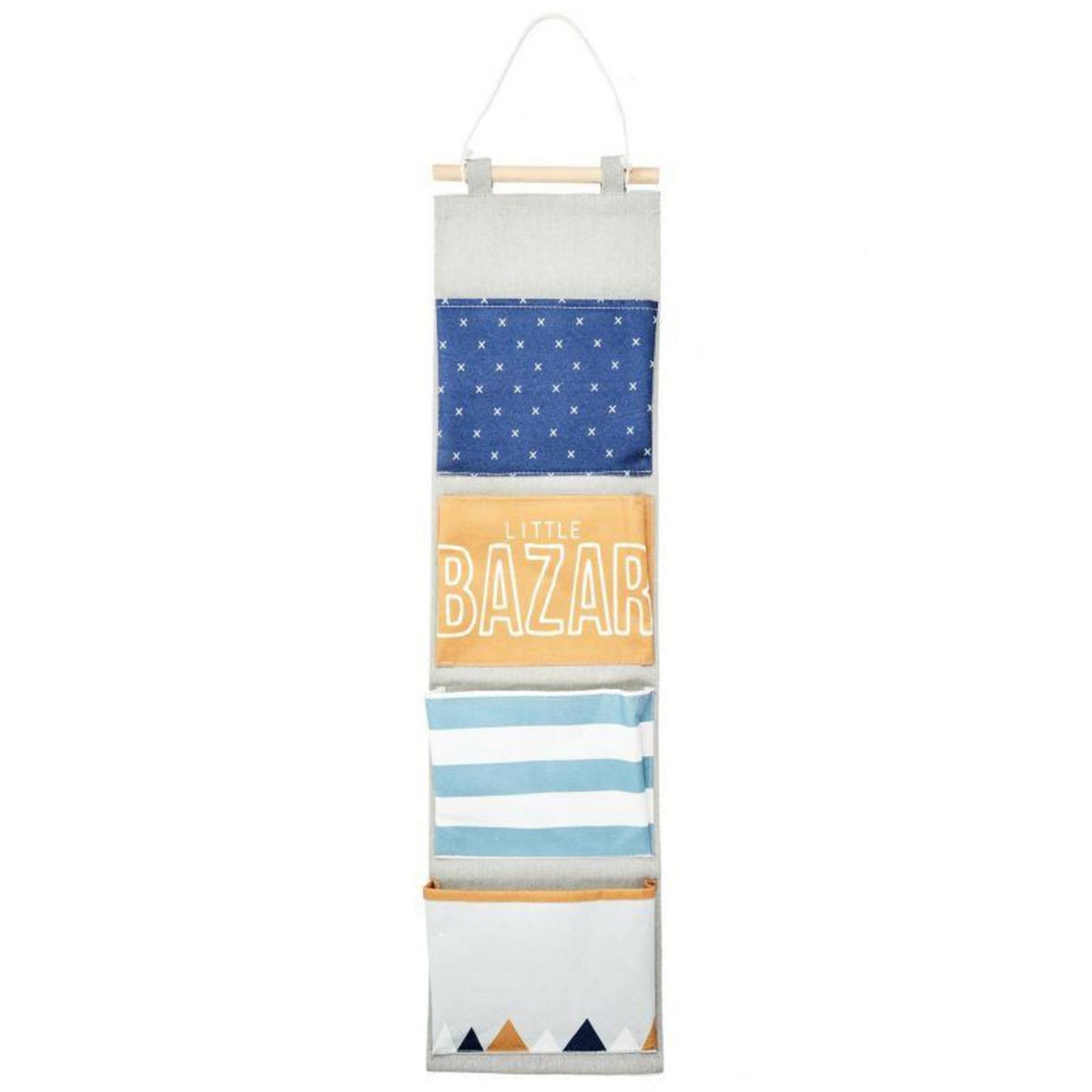 Paris Prix Rangement à Suspendre Enfant  Vertical  86cm Bleu