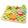 Voir la diapositive 3 : CLASSIC WORLD Classic World Wooden Cut Fruit, 20 pcs.