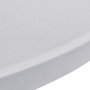 Voir la diapositive 4 : VIDAXL Housse de table Ø 70 cm Blanc extensible 2 pcs
