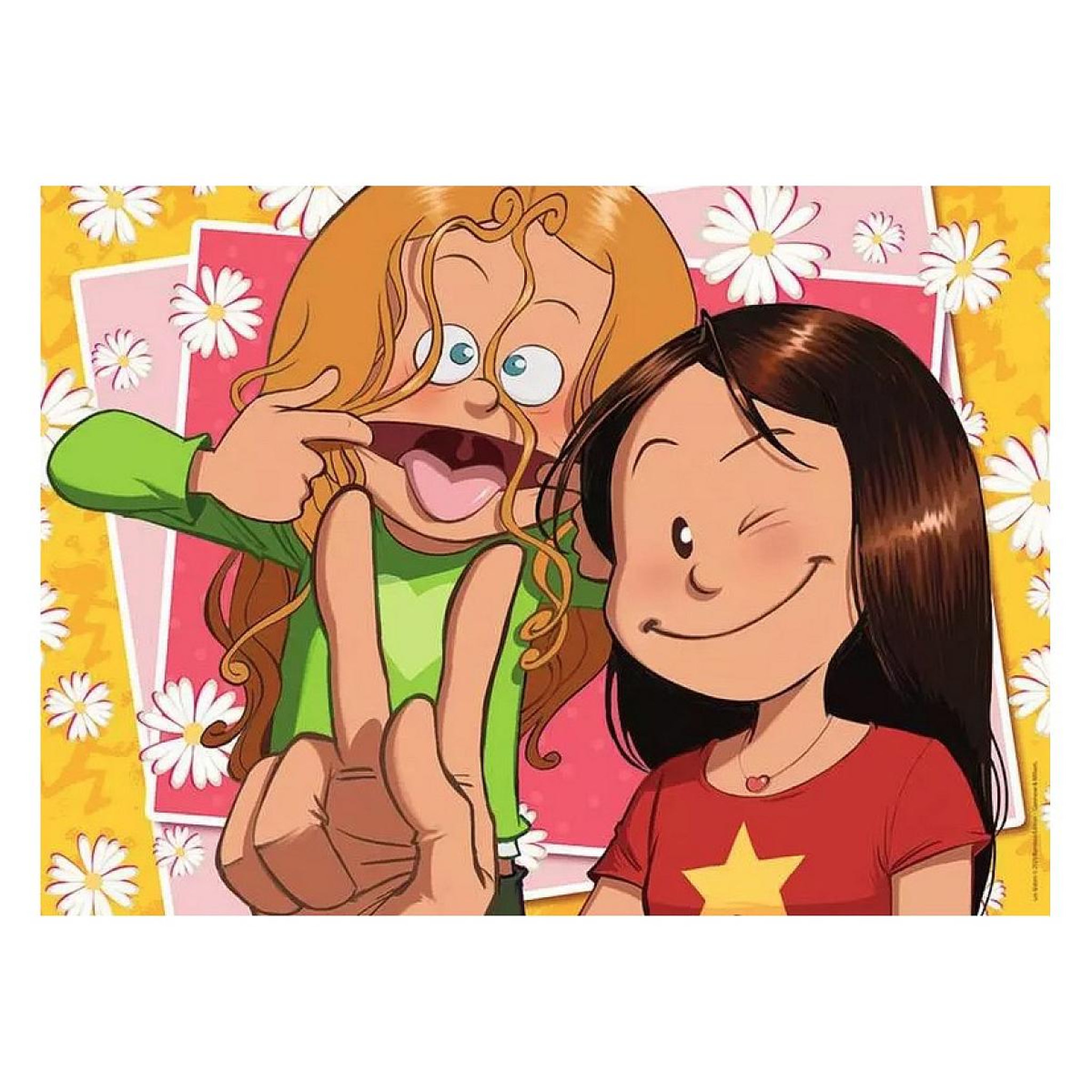 Voir la diapositive 2 : Nathan Puzzle 100 pcs Ma sister d amour Les Sisters