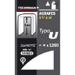 TECHMAN Agrafes 14 mm - type U