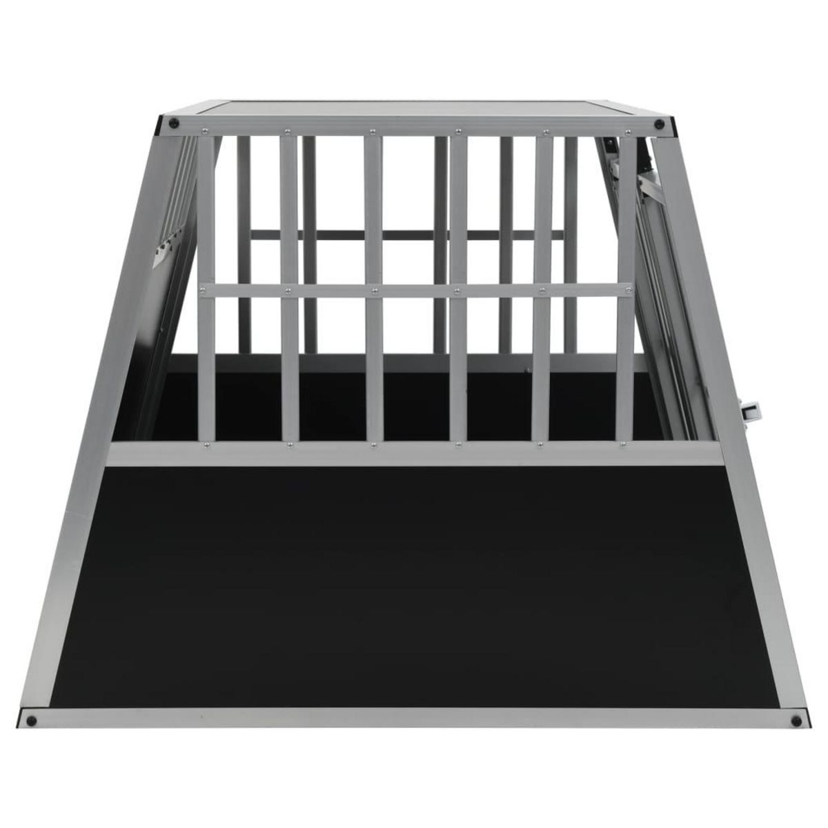 VIDAXL Cage pour chien a double porte 94 x 88 x 69 cm