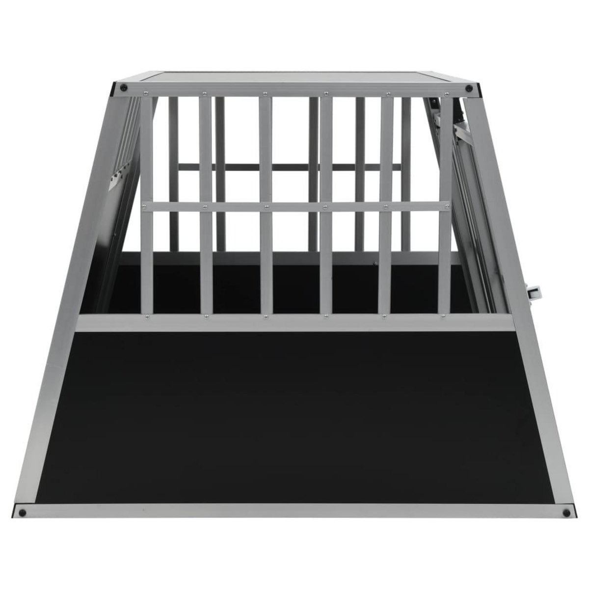 VIDAXL Cage pour chien a double porte 94 x 88 x 69 cm