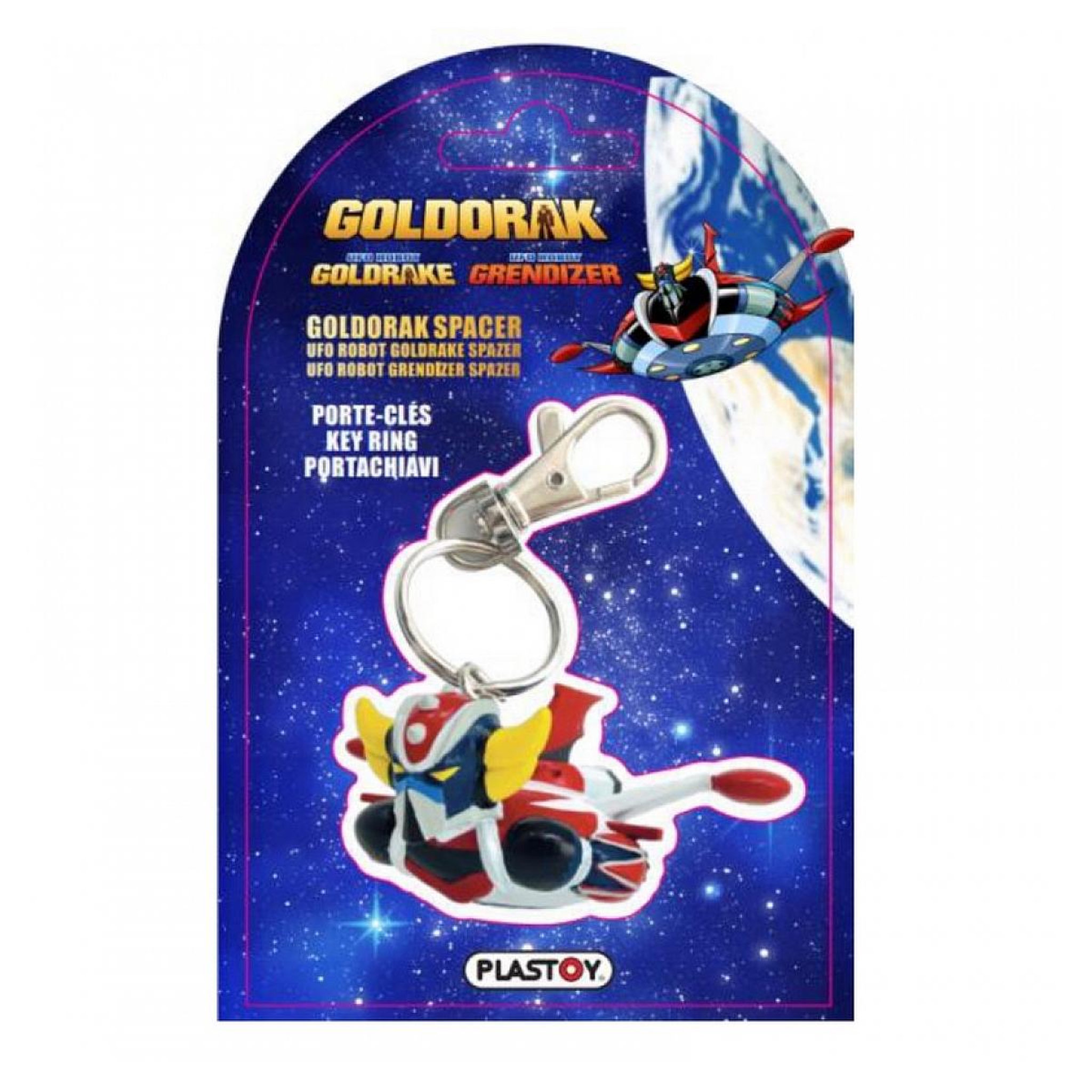 Voir la diapositive 2 : Plastoy Porte clés Goldorak spacer