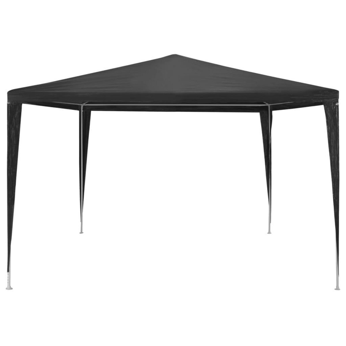 VIDAXL Tente de reception 3x3 m PE Anthracite