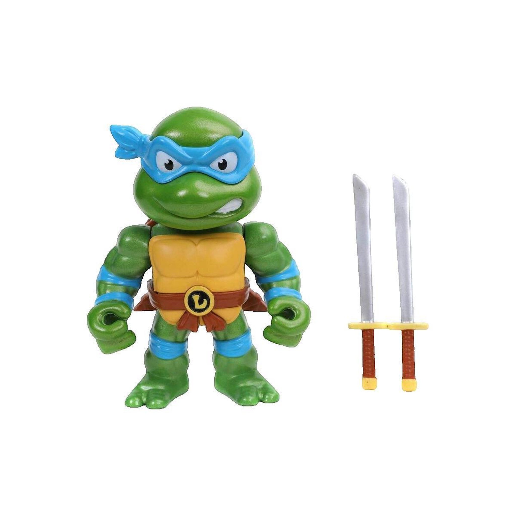Voir la diapositive 3 : SMOBY Figurine Smoby Leonardo verte et bleue articulée