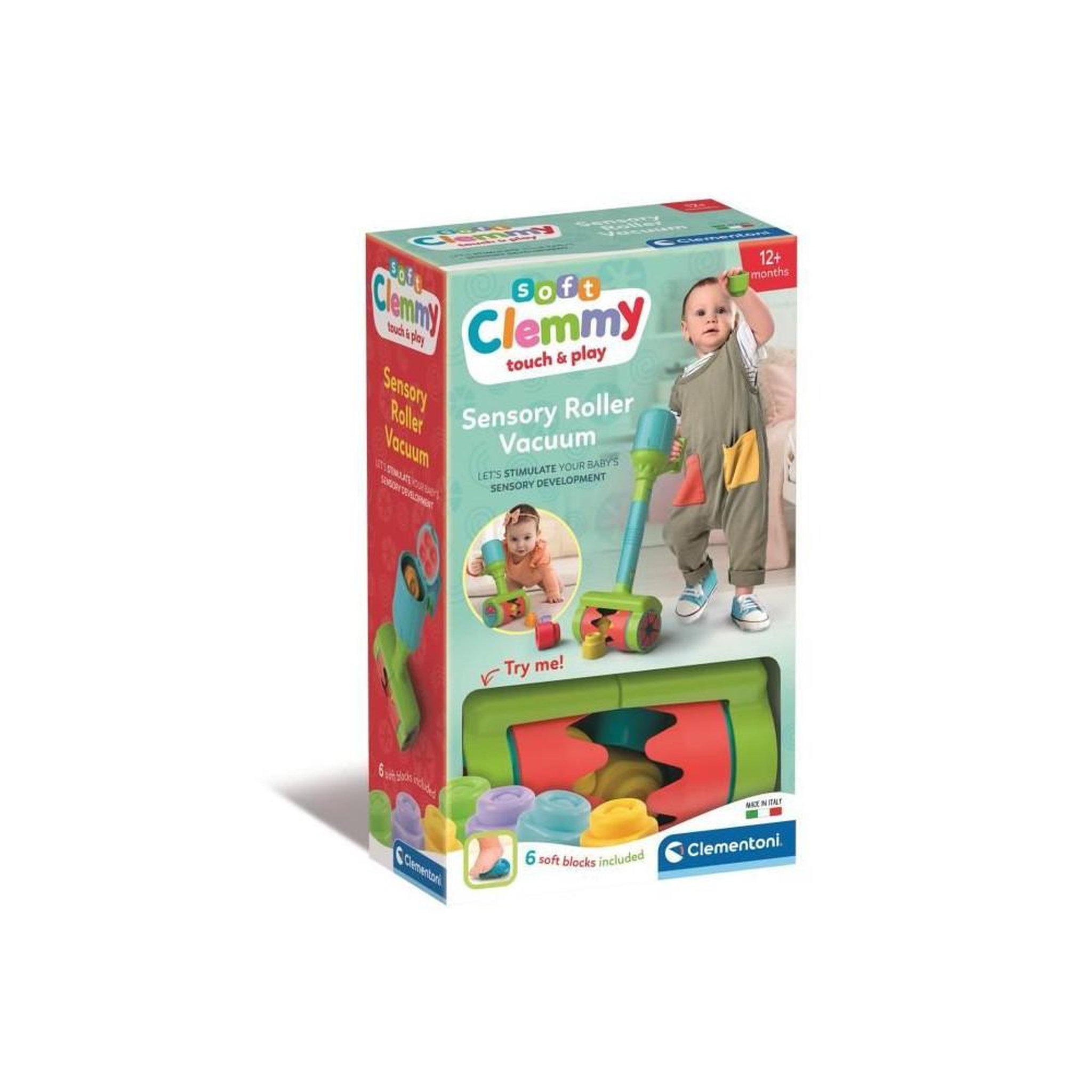 Voir la diapositive 4 : CLEMENTONI CLEMENTONI - Aspirateur Clemmy