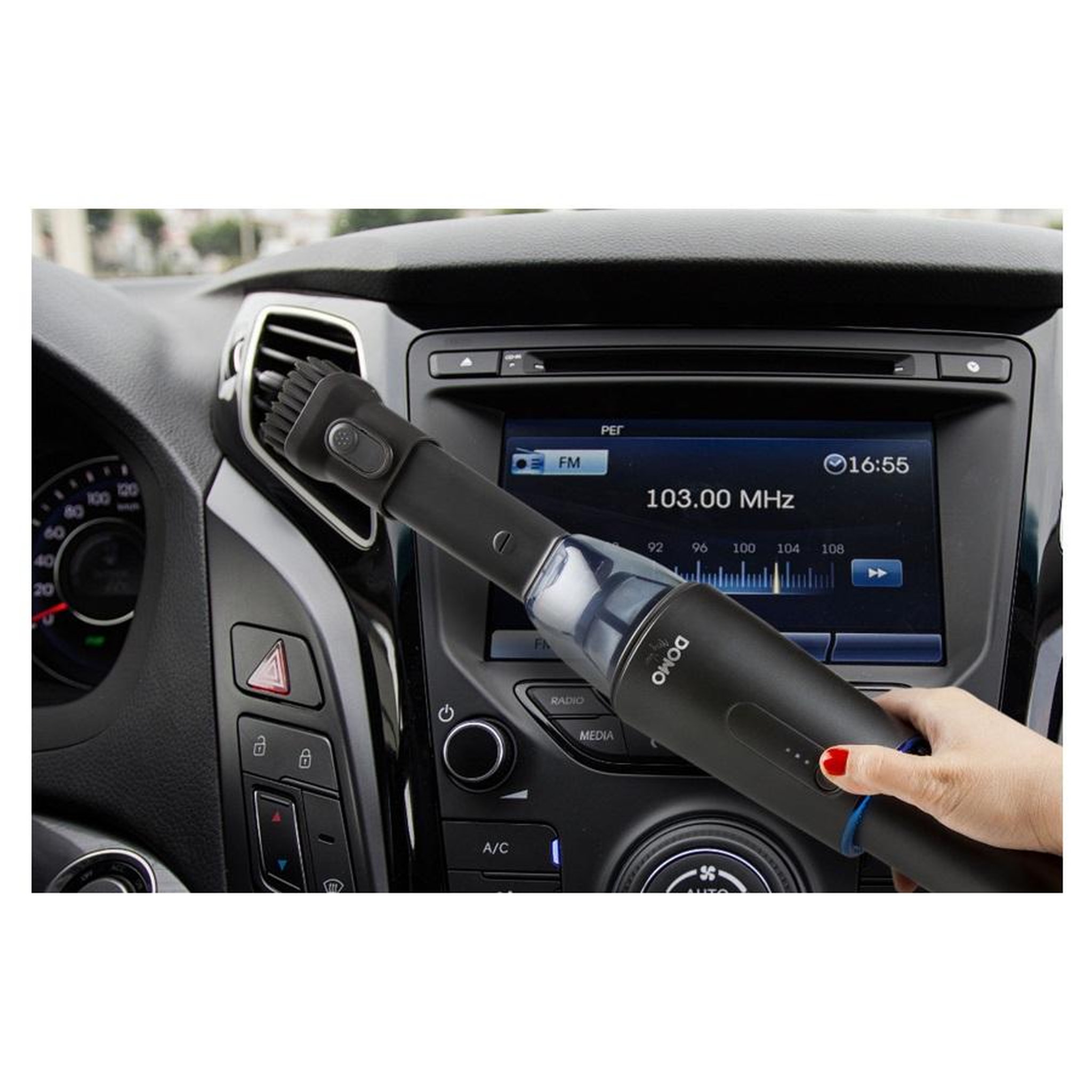 Voir la diapositive 5 : Domo Aspirateur à main rechargeable 7.2v - do238s