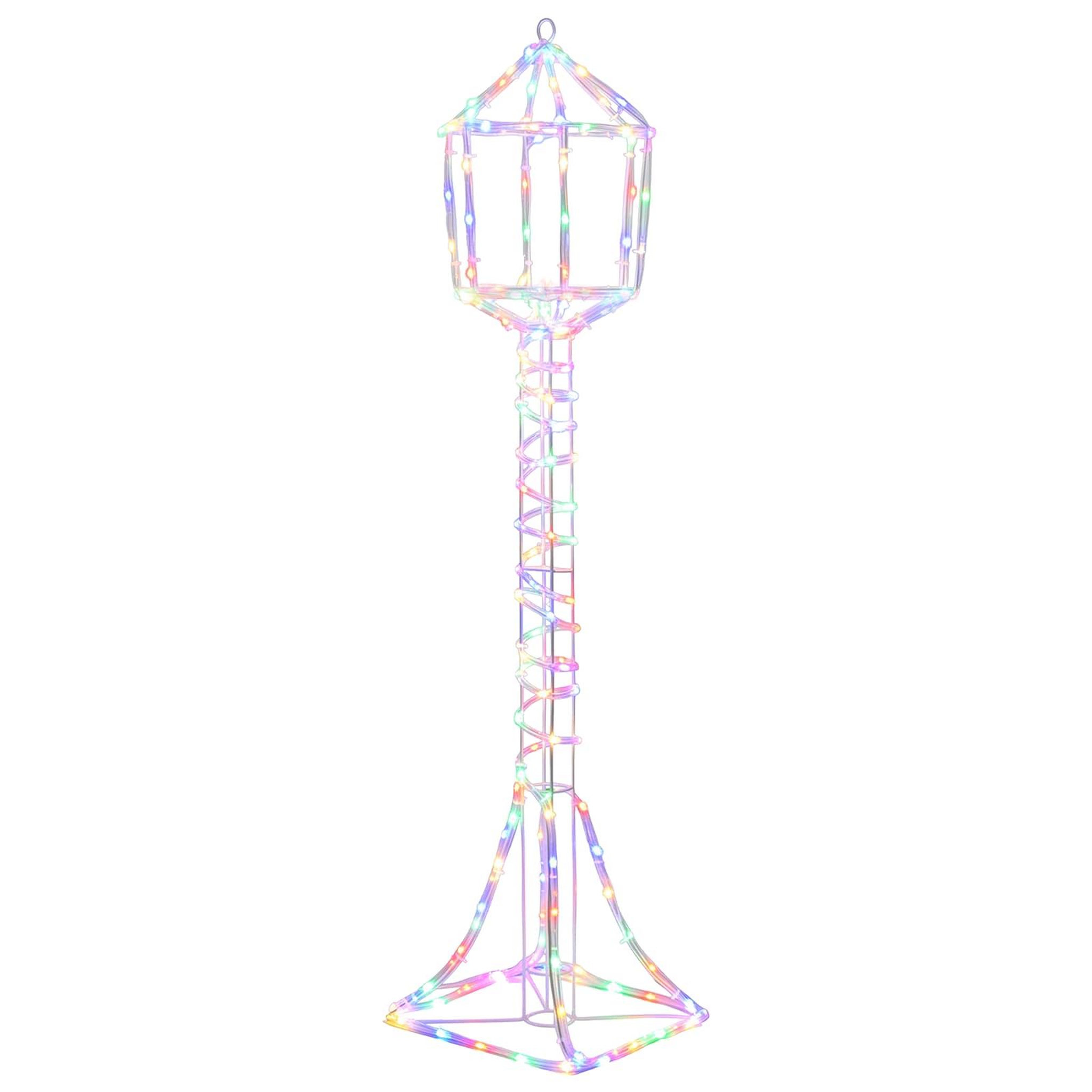 VIDAXL Lampadaire LED de Noël LOVIISA 160 LED Multicolore