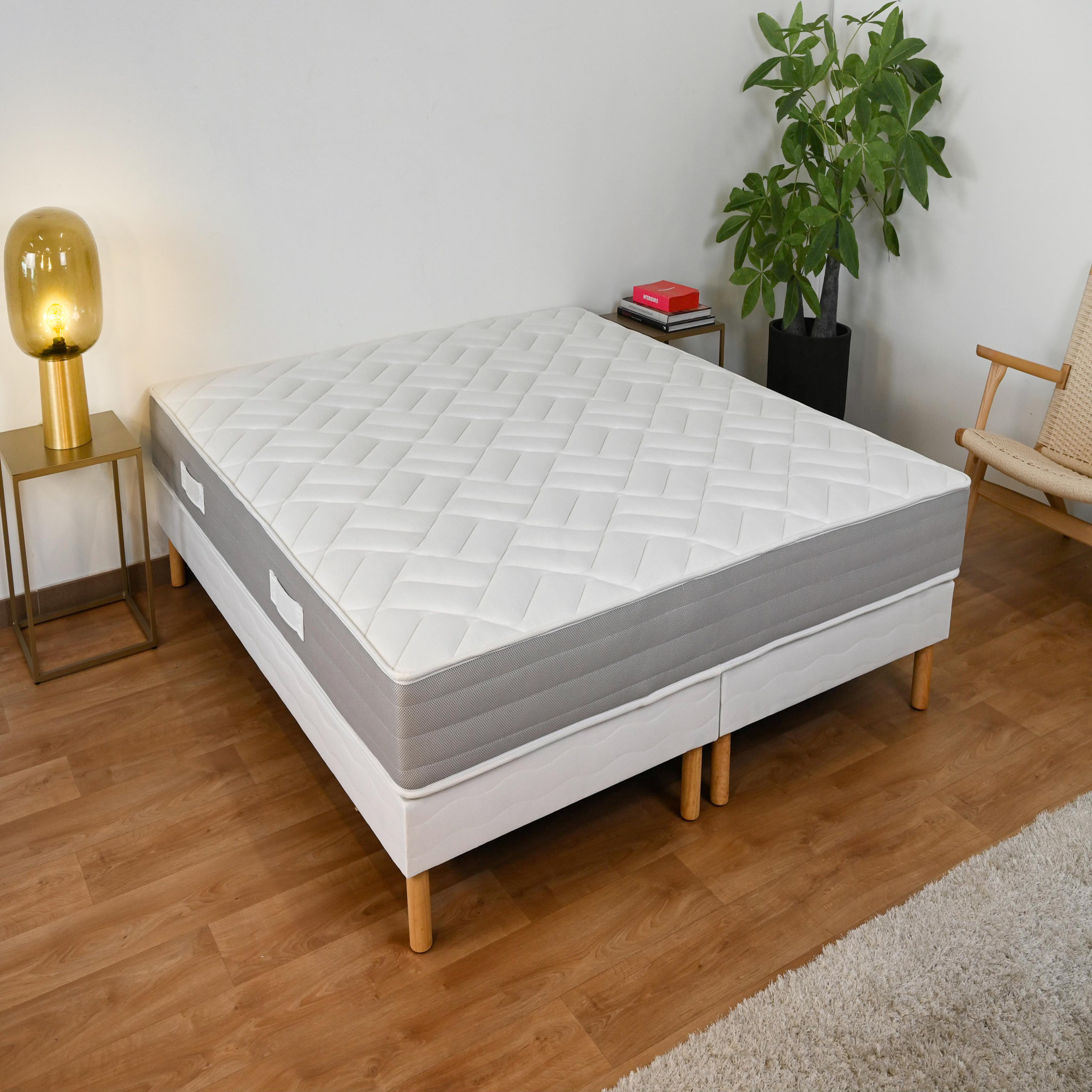 Voir la diapositive 5 : PRESTIGE Collection Matelas ressorts ensachés 180 x 200 cm ATOS