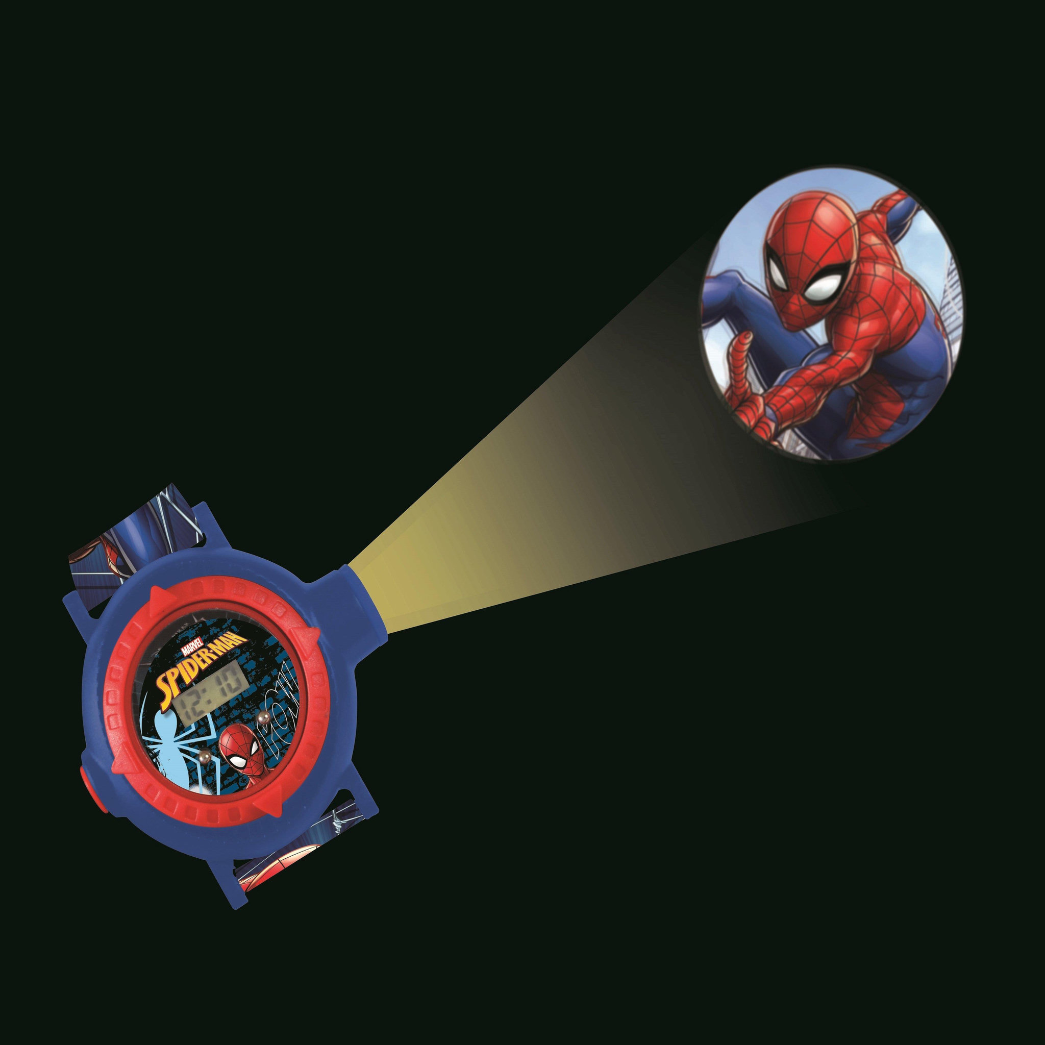 Voir la diapositive 6 : Lexibook Montre digitale avec projection SpiderMan
