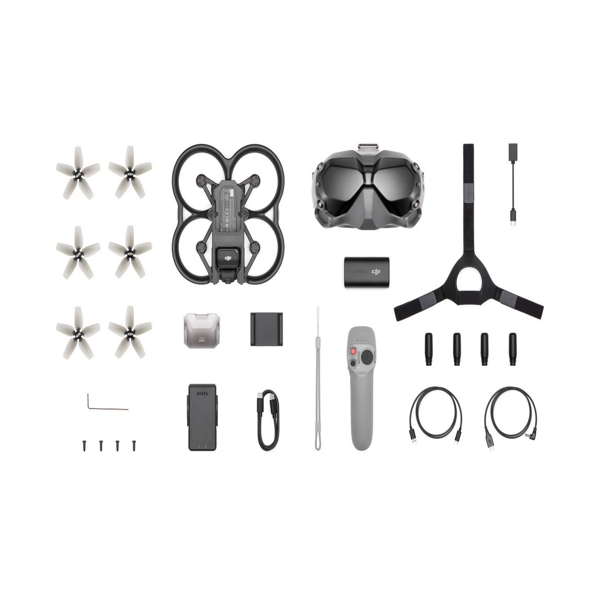 Voir la diapositive 2 : DJI Drone DJI Avata Fly Smart Combo + FPV Goggles V2