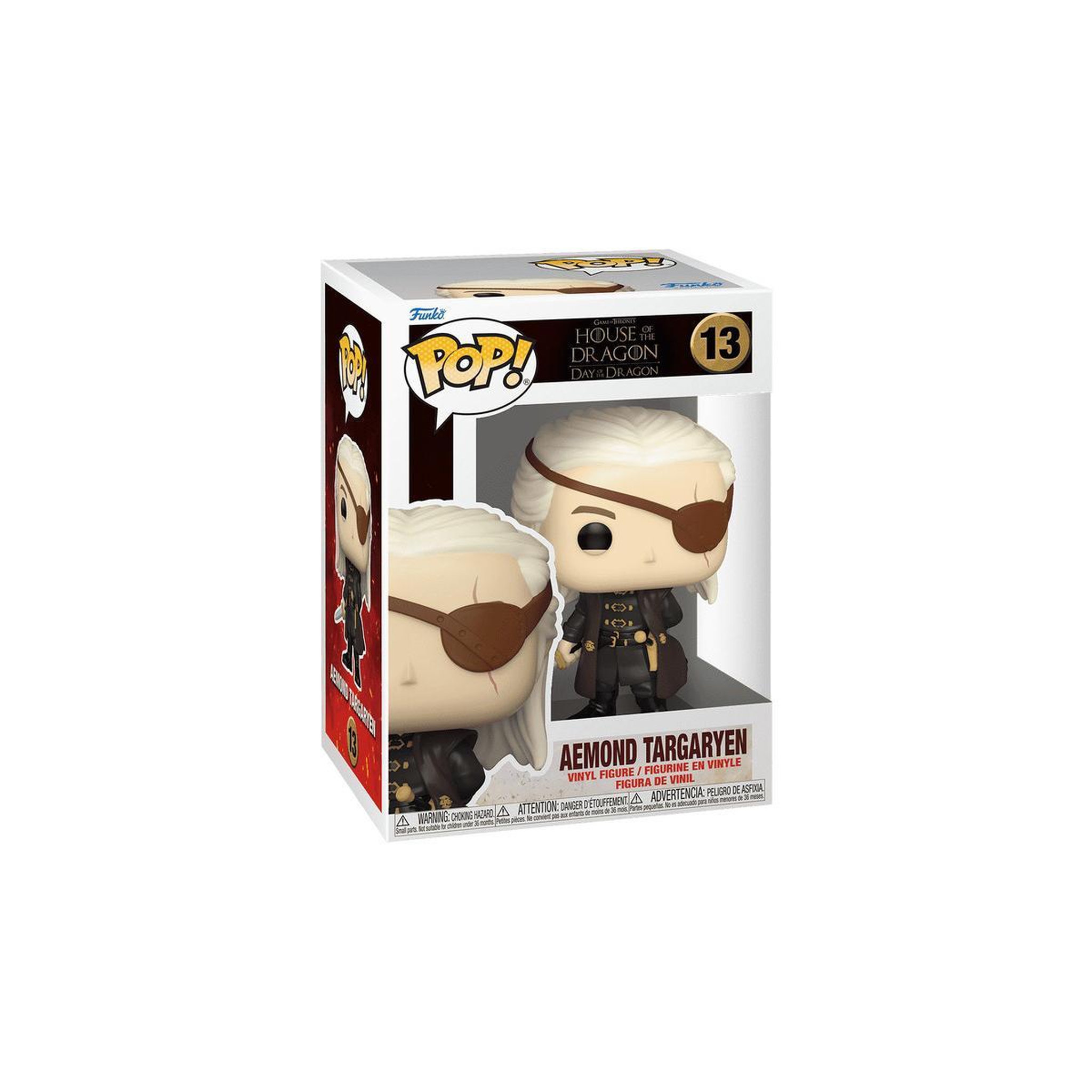 Voir la diapositive 3 : Funko Figurine Funko Pop TV HotD S2 Aemond Targaryen with Chase Modèle aléatoire