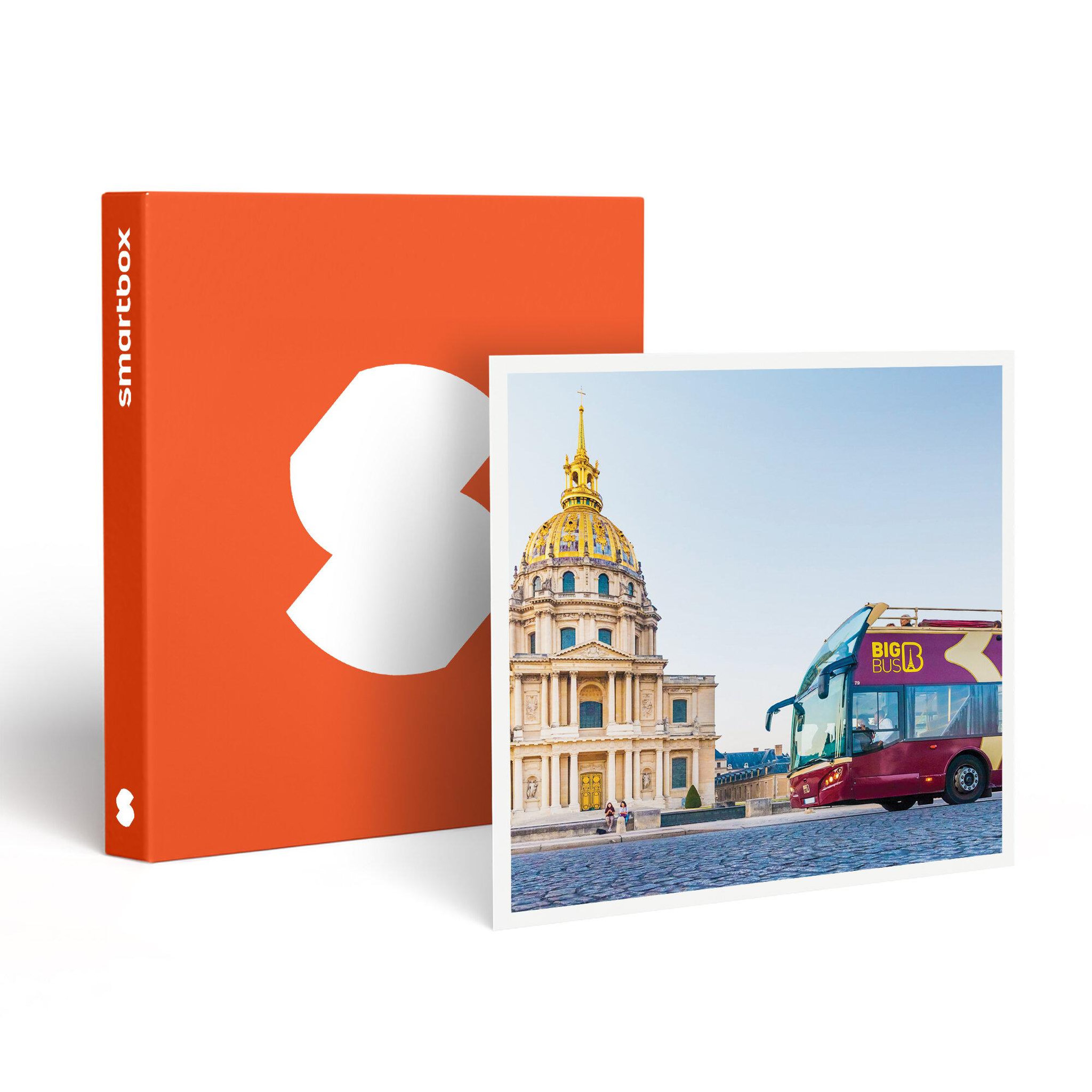 Smartbox Visite de paris en famille en bus à impériale - coffret cadeau sport & aventure