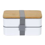 Lunch box 2 niveaux avec couverts