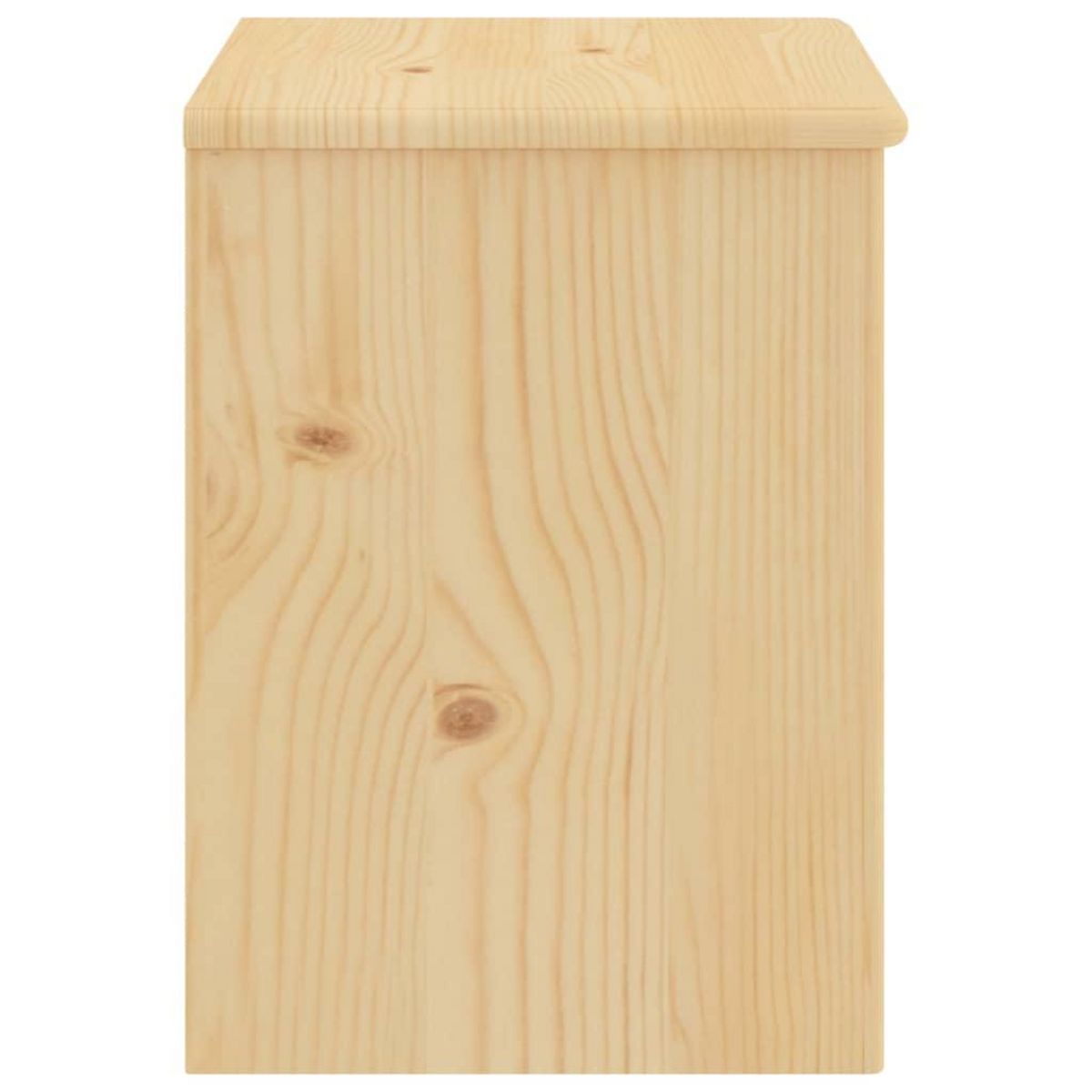 VIDAXL Table de chevet naturel 35x30x40 cm bois de pin massif