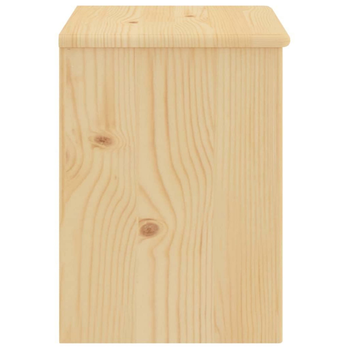 VIDAXL Table de chevet naturel 35x30x40 cm bois de pin massif