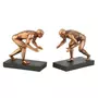 Paris Prix Lot de 2 Serre-Livres  Gymnaste  15cm Bronze