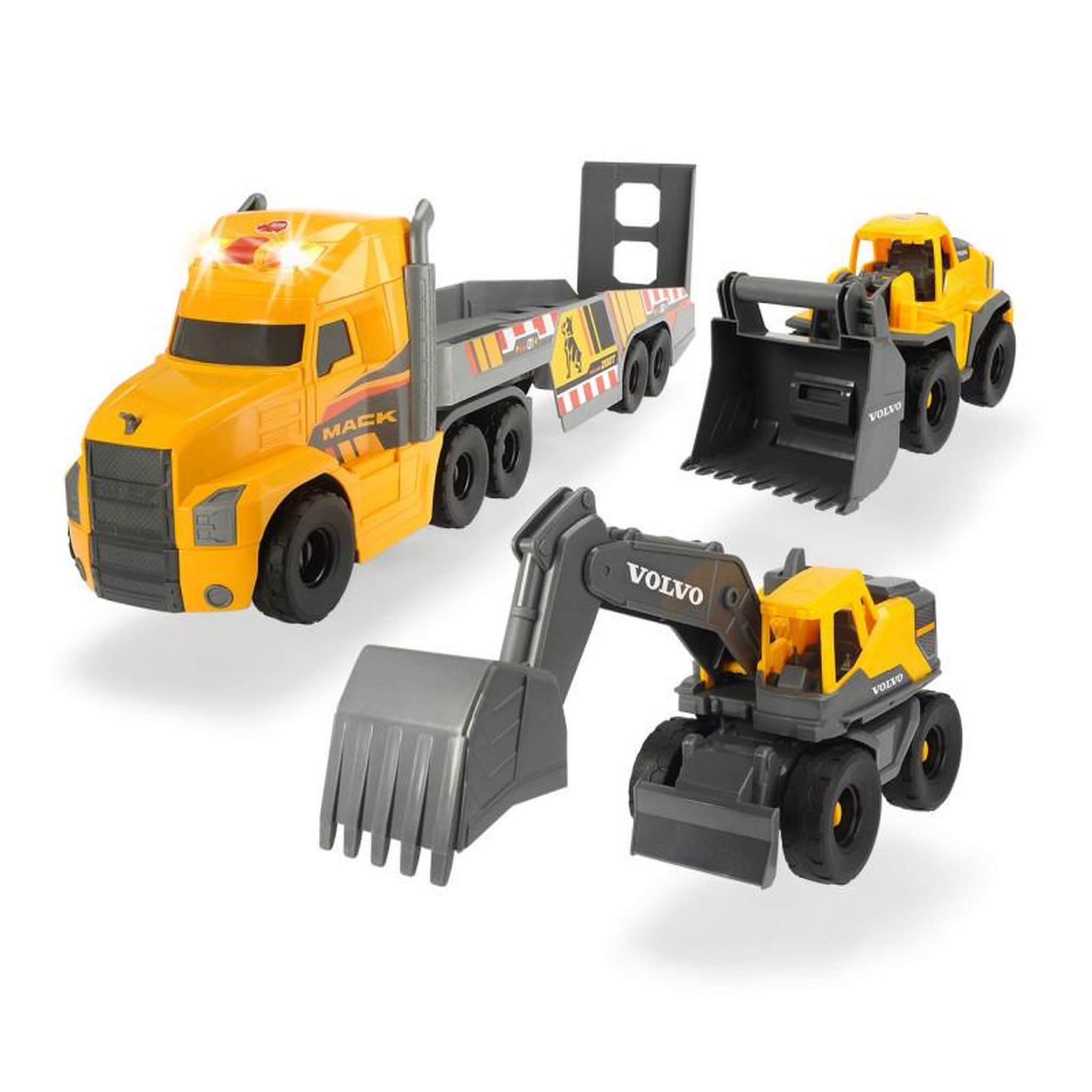 Voir la diapositive 4 : Dickie Dickie Mack/Volvo Transporter with Work Vehicles 203729012