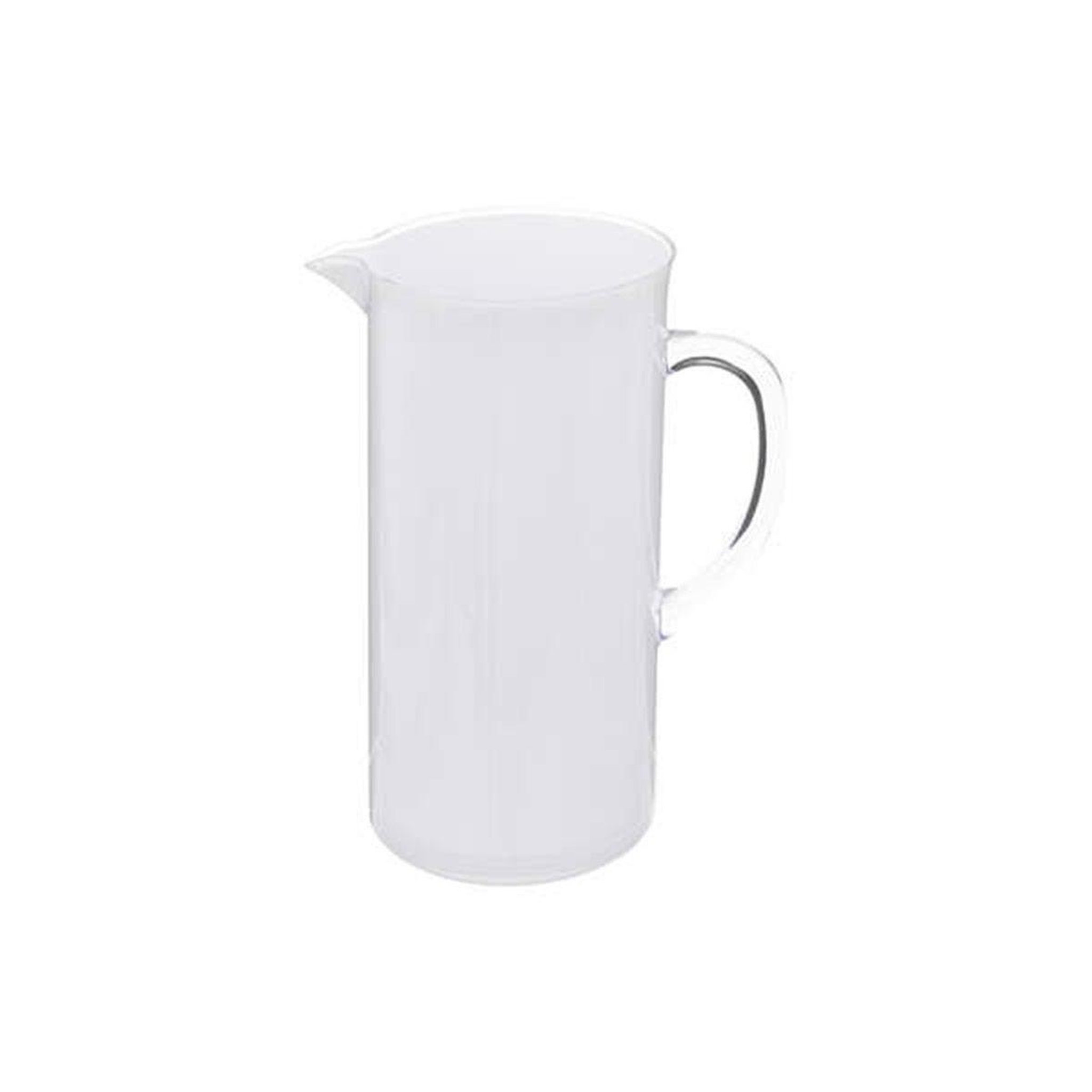 Voir la diapositive 2 : FIVE Pichet réutilisable  square  1,95l blanc