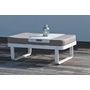 Voir la diapositive 4 : DCB GARDEN Salon bas de jardin 6 personnes BARCELONA blanc