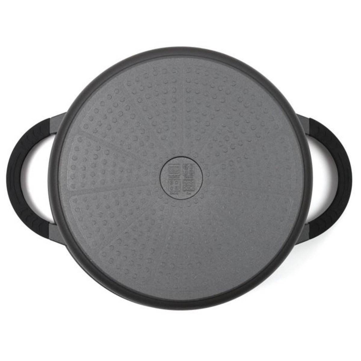 Paris Prix Faitout Aluminium  Fonte  28cm Noir